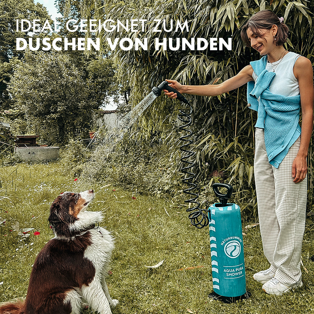 Campingdusche ohne Strom - Aqua Pura 8l
