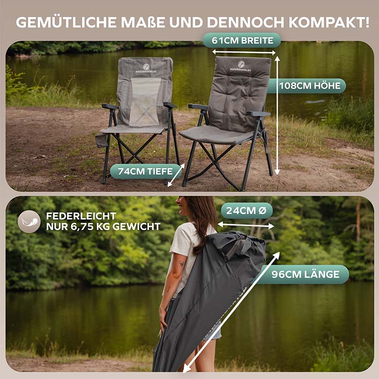 Campingstuhl ErgoFlex Pro