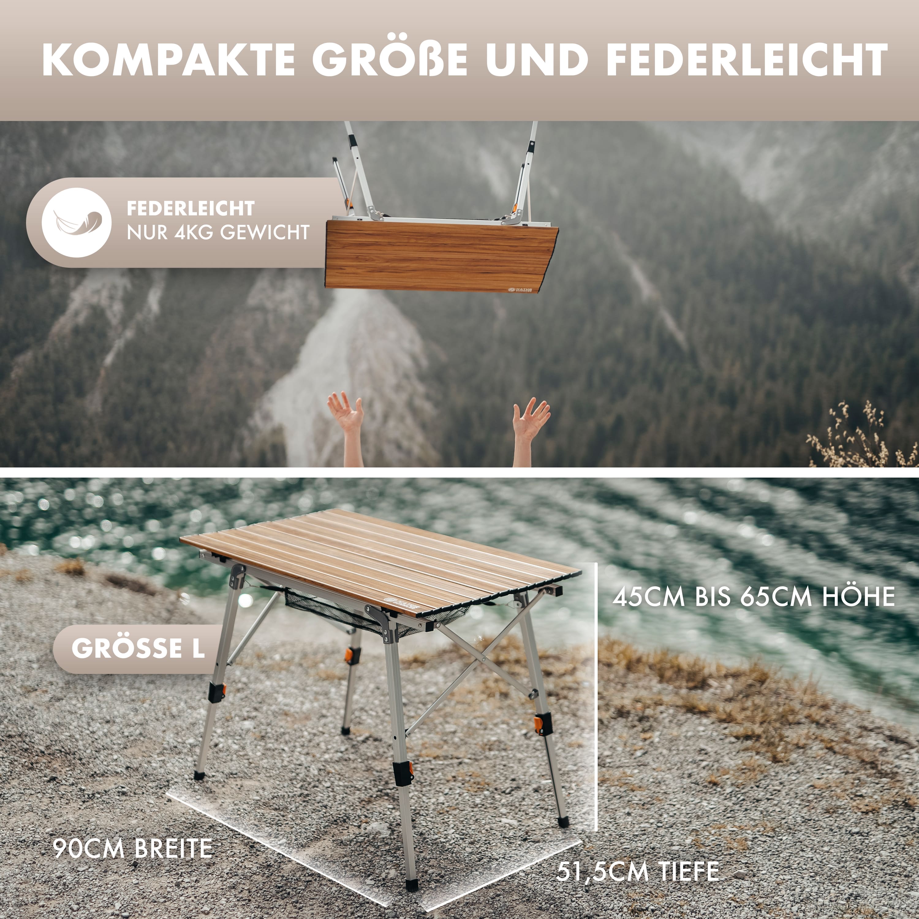 Campingtisch SOLID LITEC+