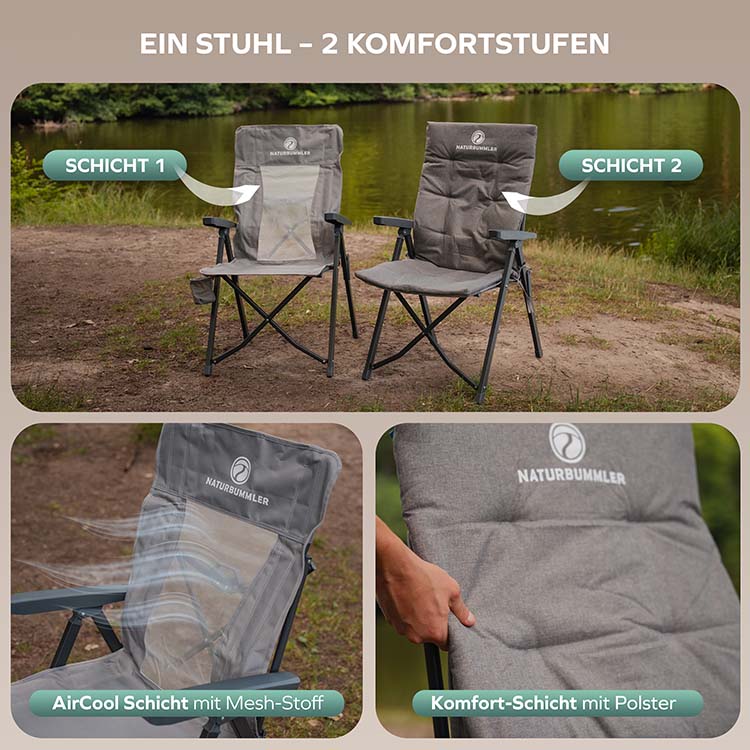 Campingstuhl ErgoFlex Pro