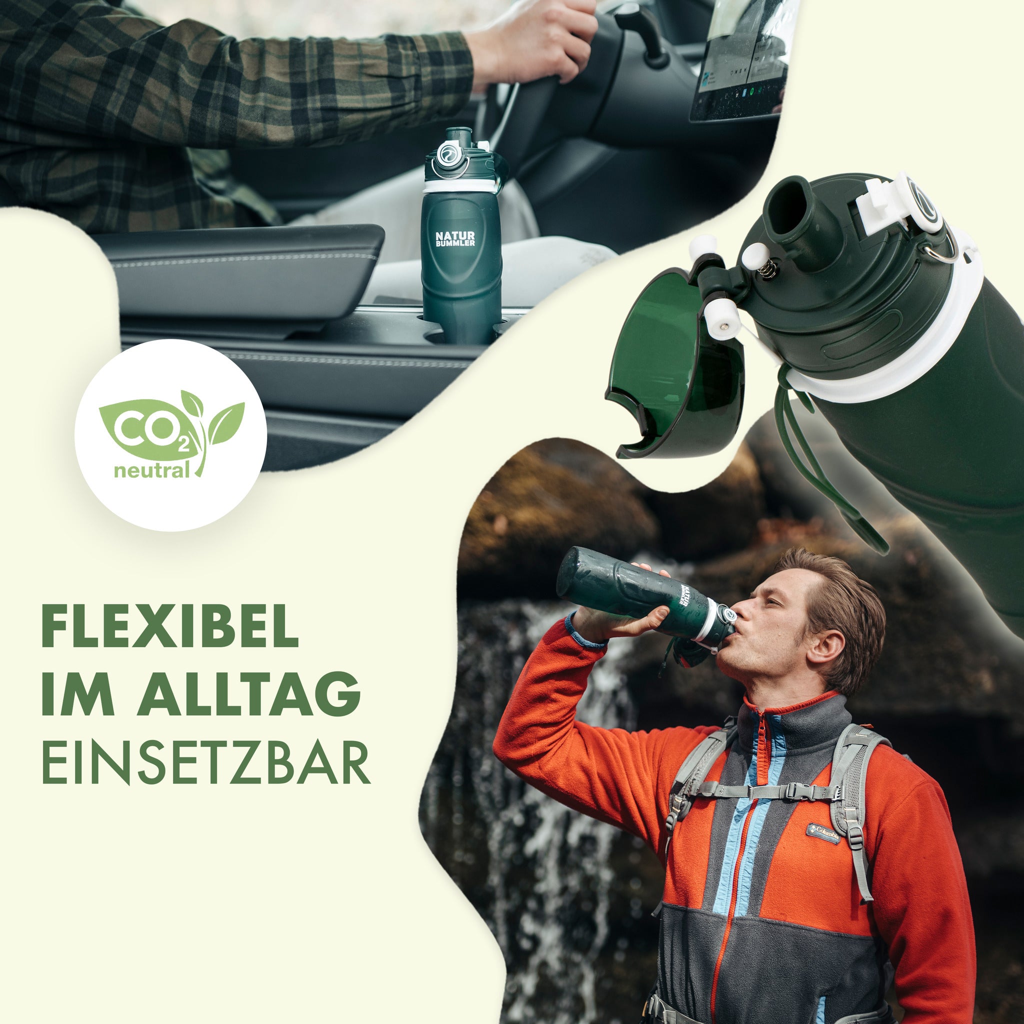 Outdoor Trinkflasche mit Filter