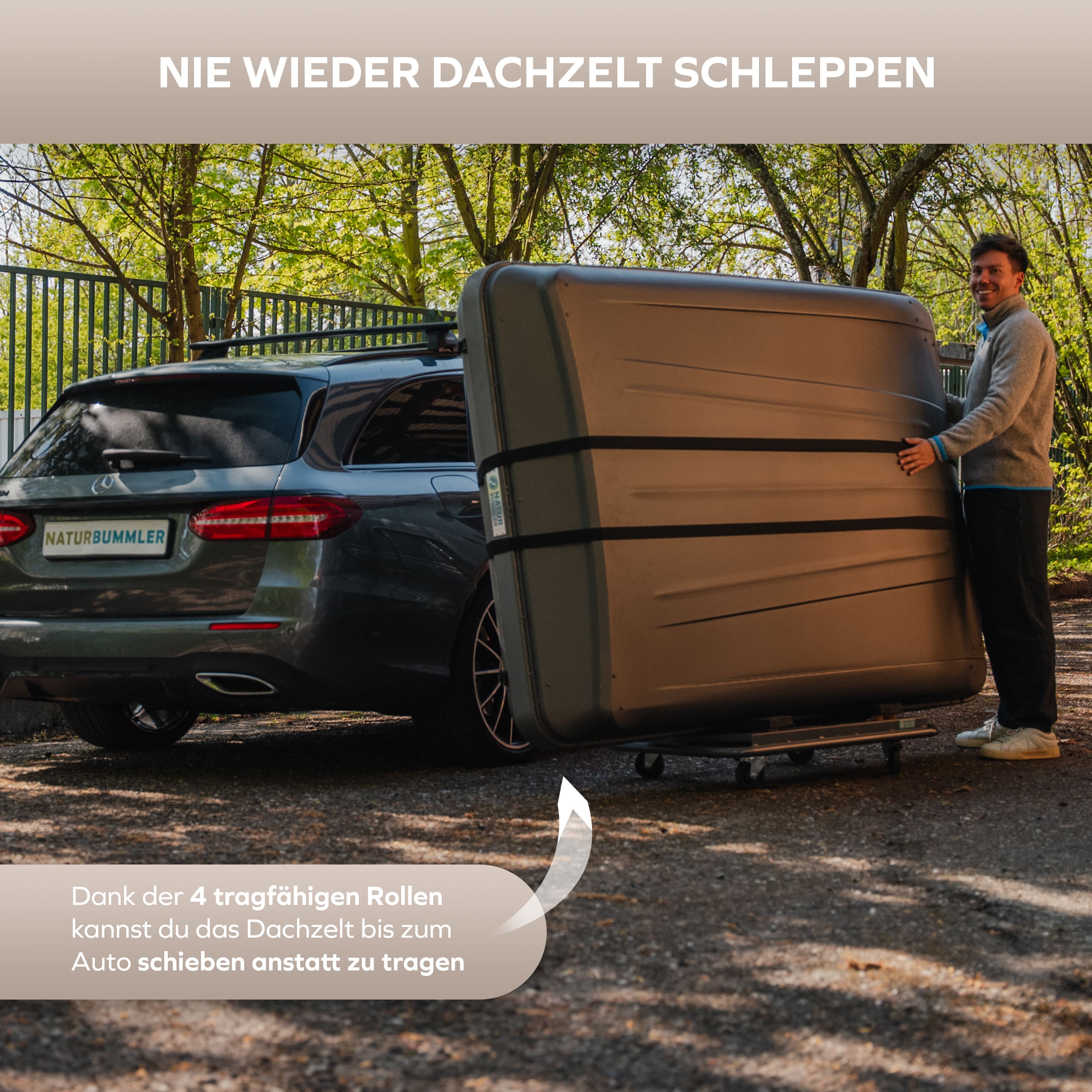 Dachzelt-Trolley