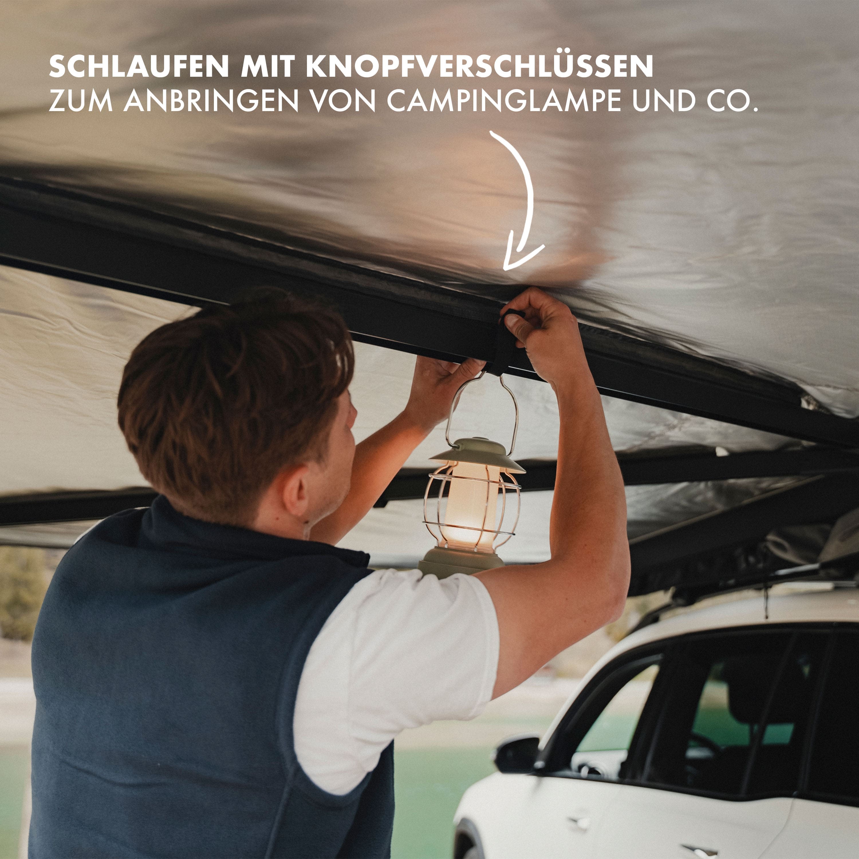 180° Seitenmarkise Camping