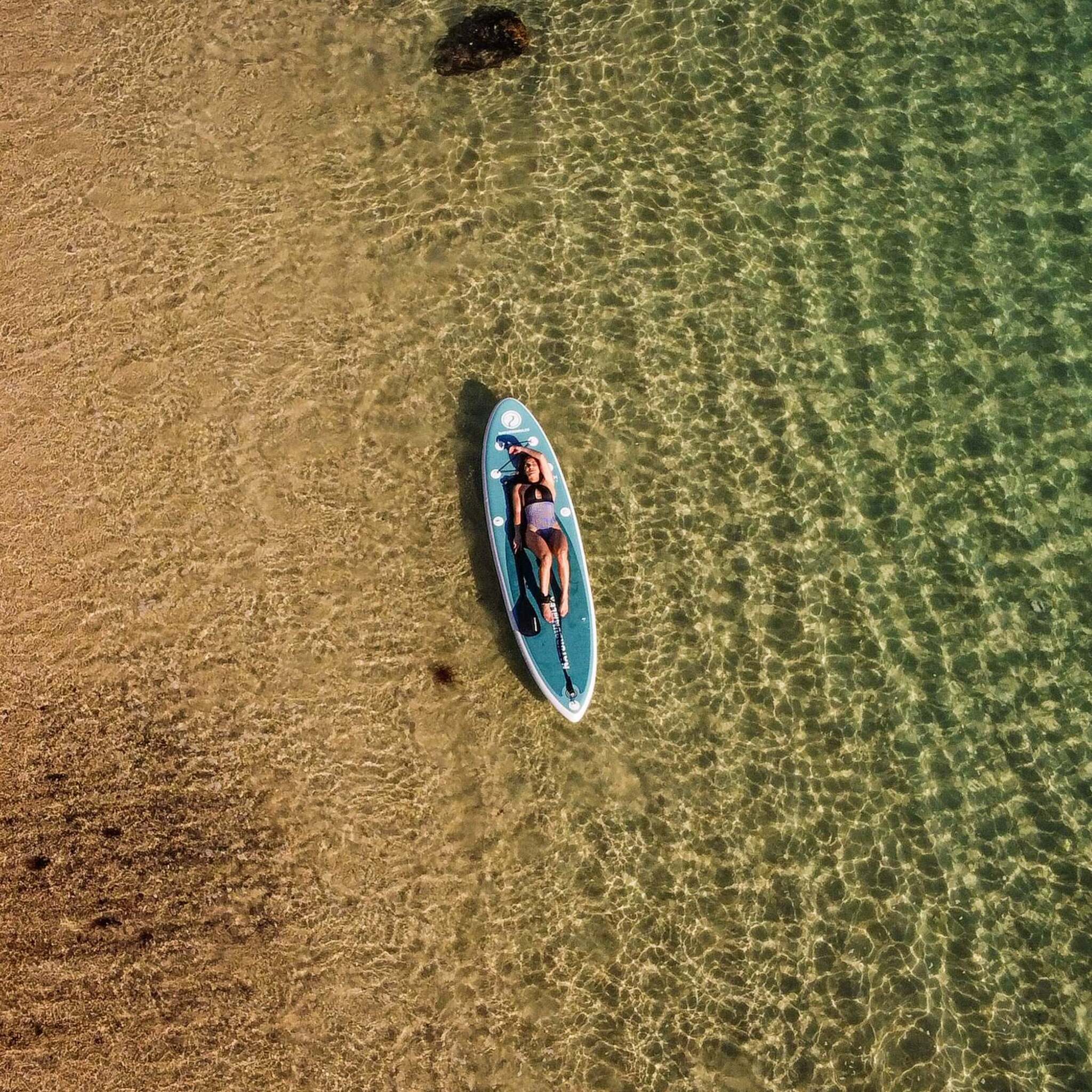 SUP im Meer 1