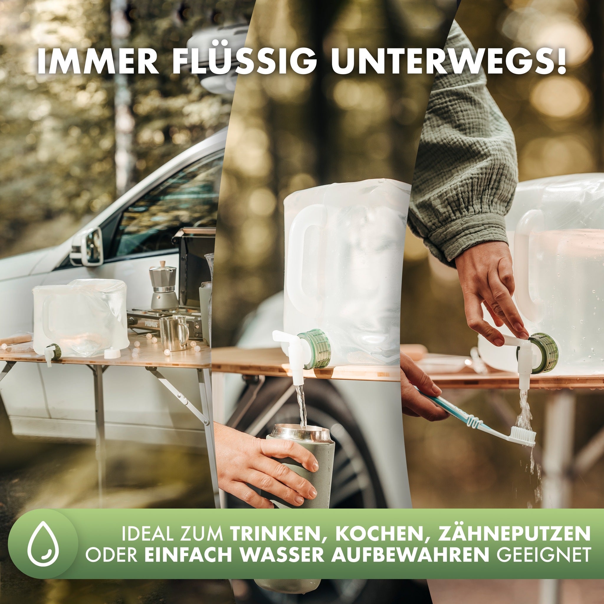 Wasserkanister BPA frei - 4er-Set